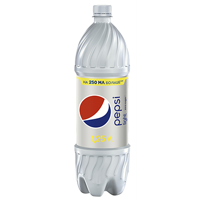 Напиток газированный безалкогольный "Pepsi Light", 1,25 л