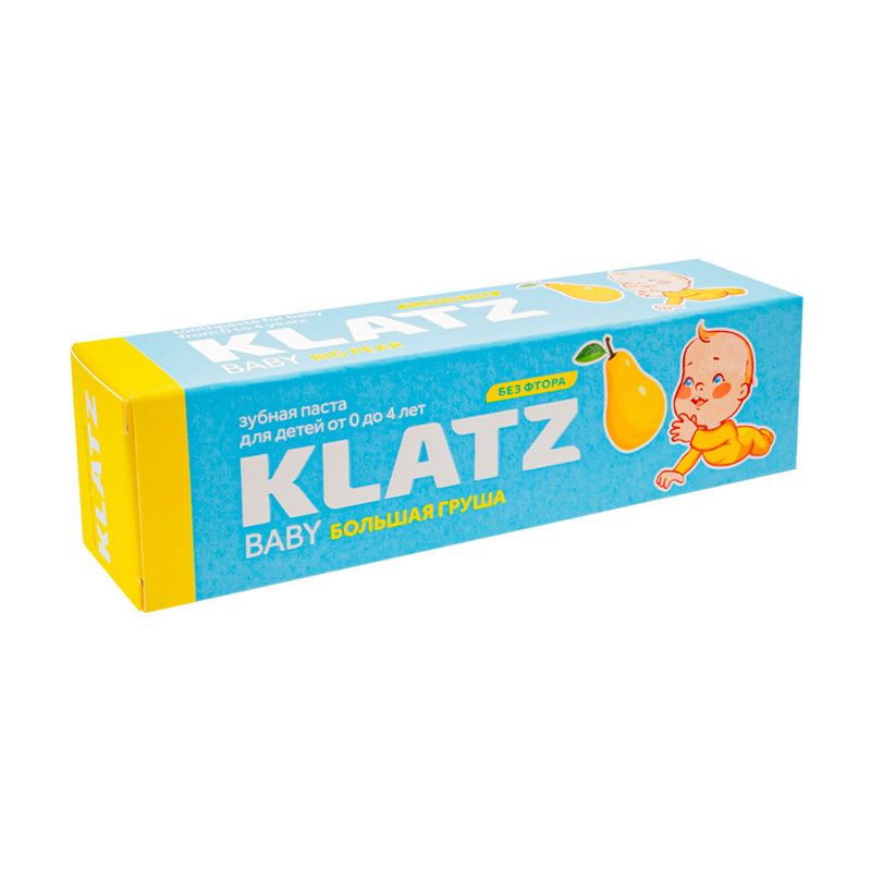 Зубная паста детская, Klatz, 40 мл, в ассортименте