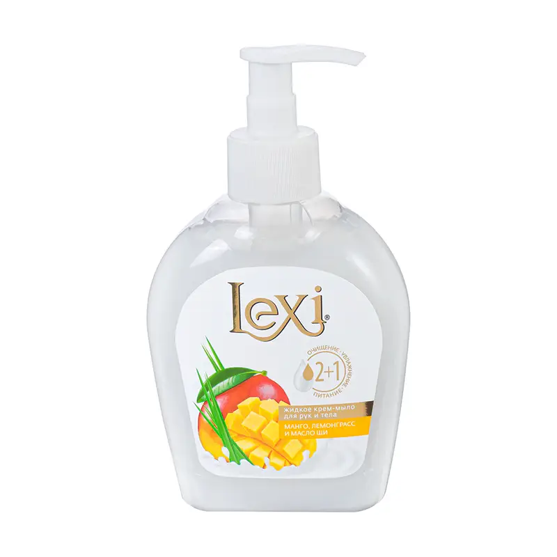 Крем-мыло жидкое, LEXI, 300 г, в ассортименте