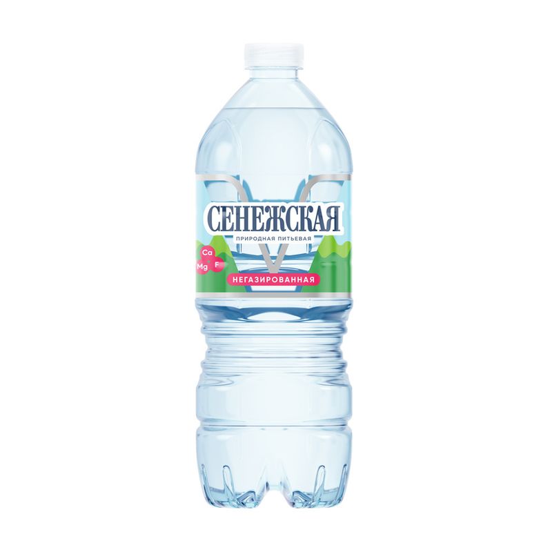 Вода негазированная, Сенежская, 1 л