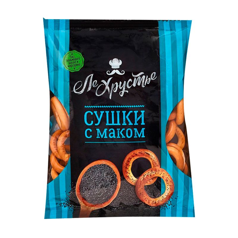 Сушки ЛеХрустье, 200 г, в ассортименте