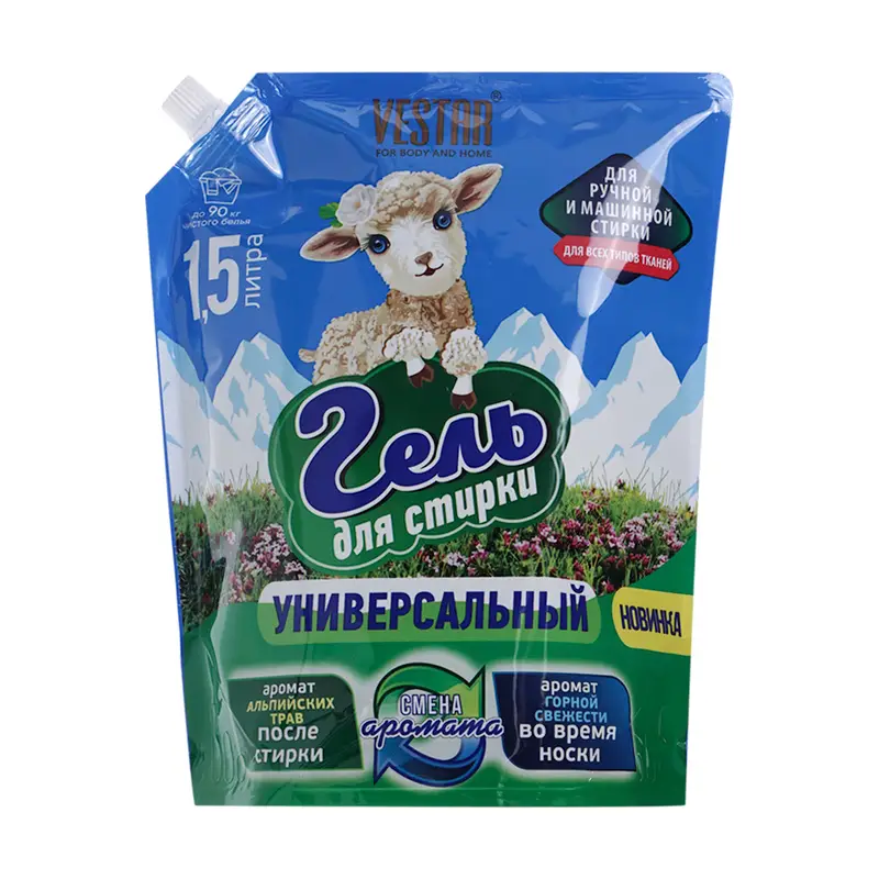 Гель для стирки, VESTAR, 1,5 л, в ассортименте
