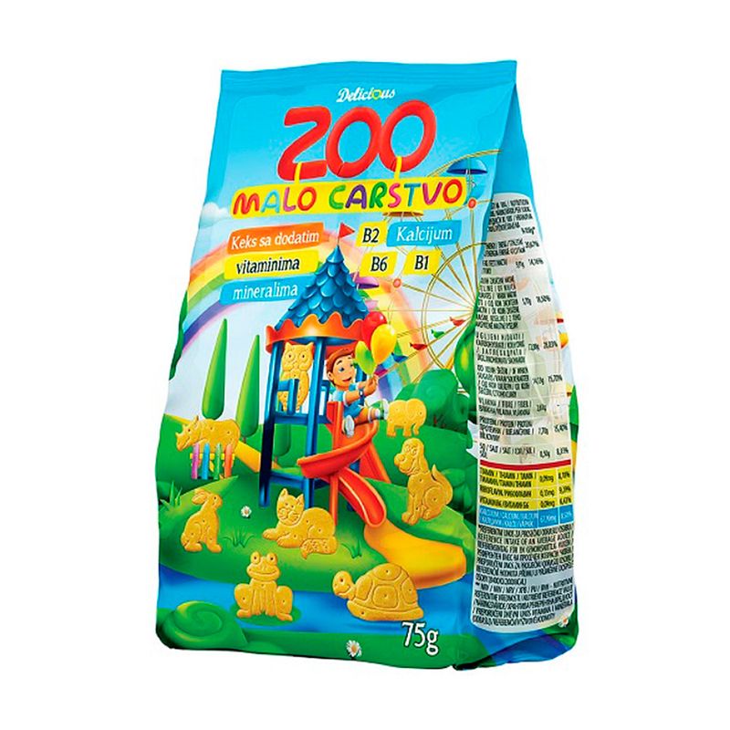 Печенье Delicious ZOO, 75 г