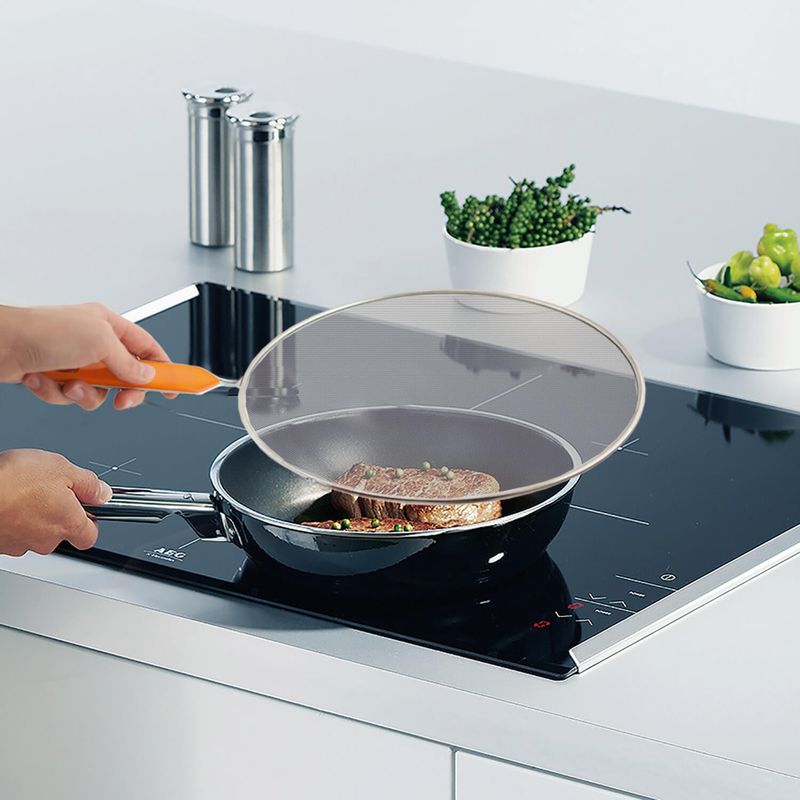 Экран от брызг с ручкой, O'Kitchen, 29 см, в ассортименте