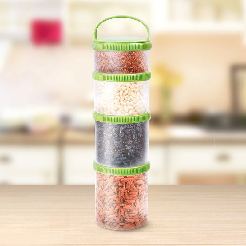 Набор баночек, O`Kitchen, 4 шт., в ассортименте