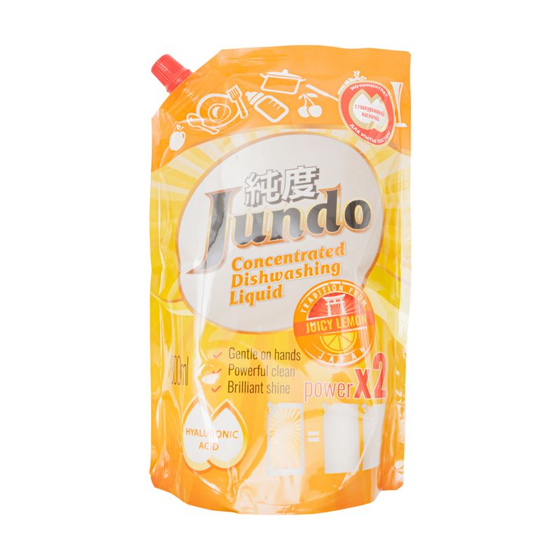 Гель для мытья посуды, Jundo, 800 мл