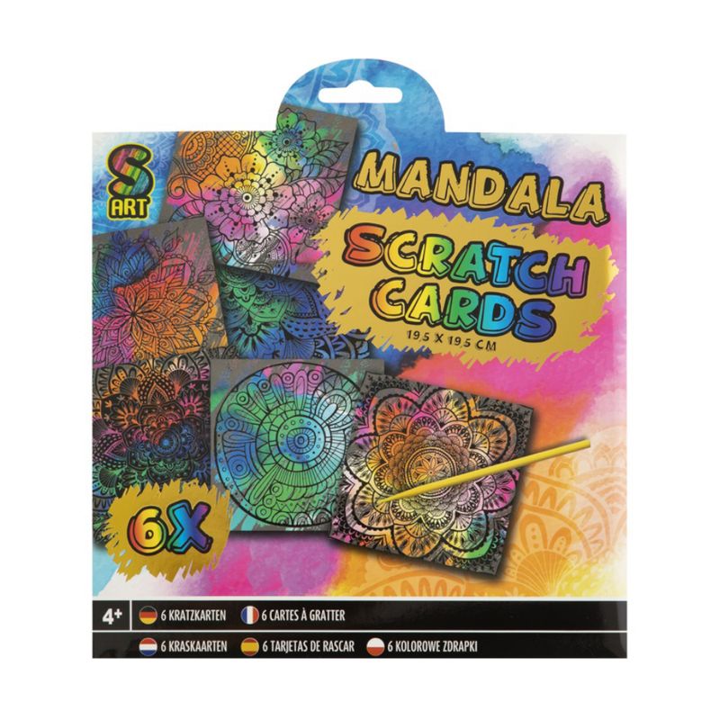 Набор Scratch Art, 19,5х19,5 см, в ассортименте