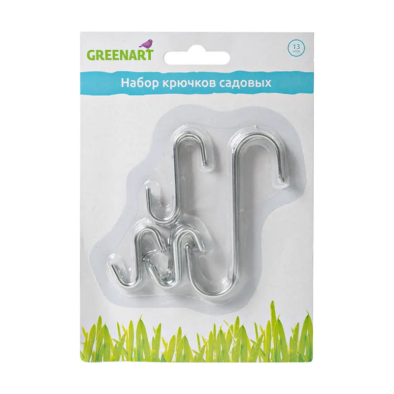 Набор крючков садовых, Greenart, 13 шт.