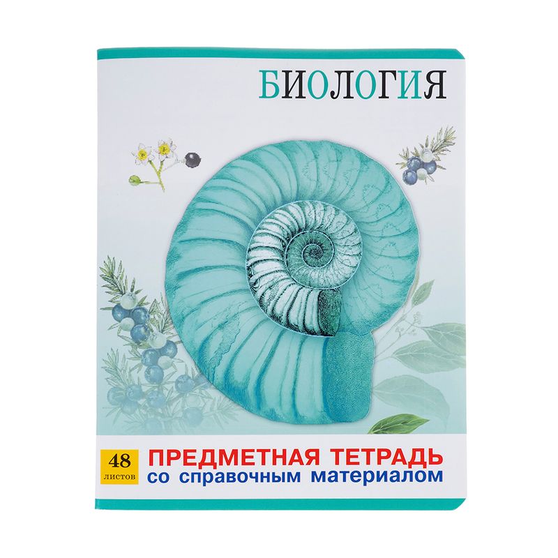 Тетрадь предметная, 48 листов, А5, в ассортименте