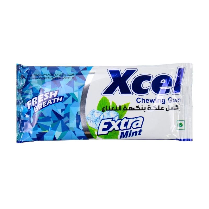 Жевател резинка Xcel Мята 9г блист
