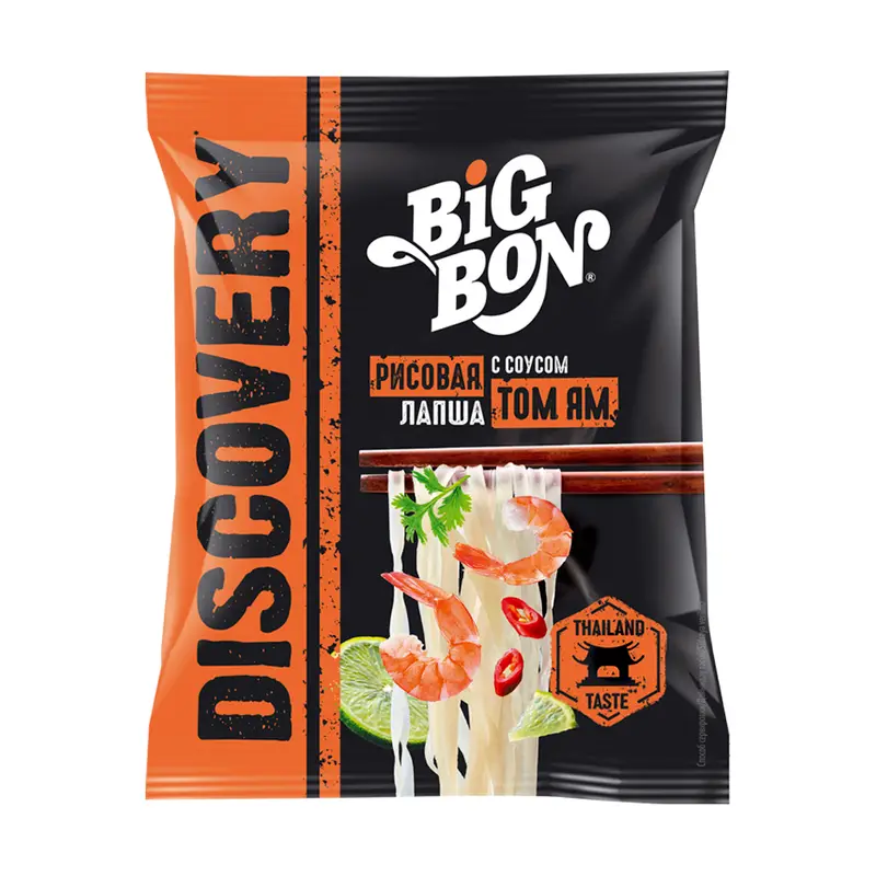 Рисовая лапша, BIG BON, 65 г, в ассортименте