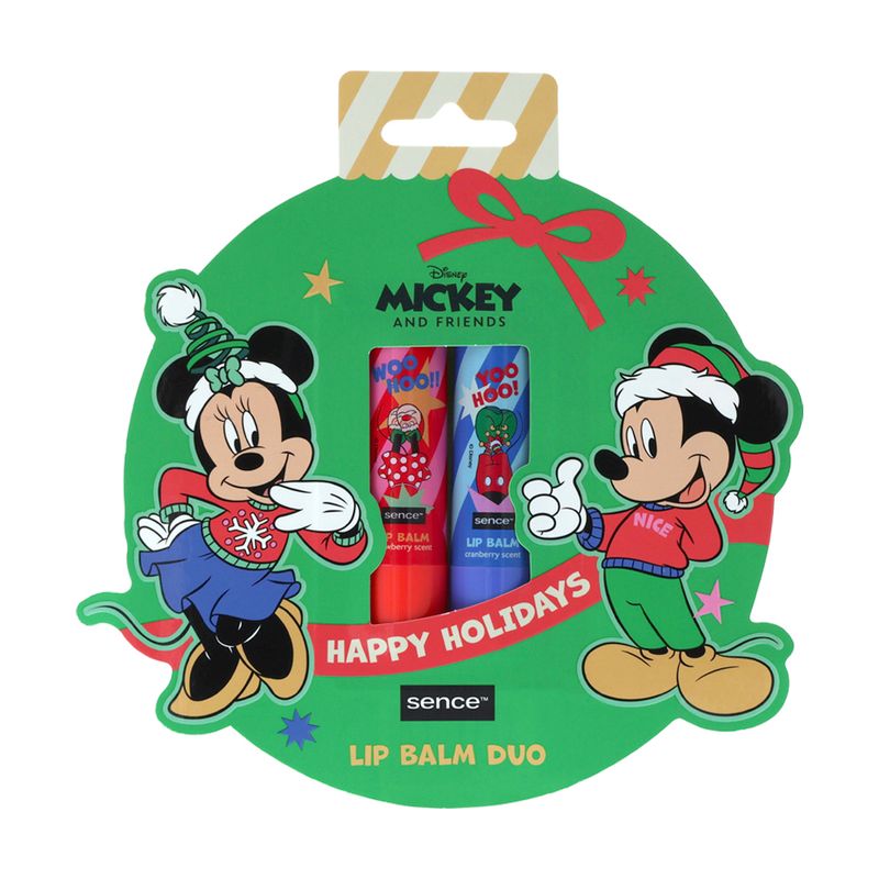 Детский бальзам для губ Mickey Mouse, 2 шт.