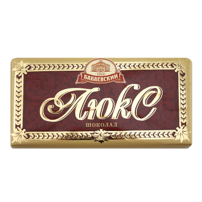 Шоколад темный "Люкс", БАБАЕВСКИЙ, 100 г