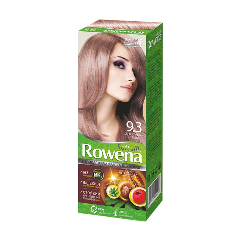 Крем-краска для волос, Rowena soft, в ассортименте
