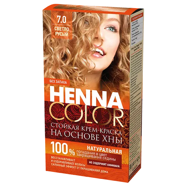 Крем-краска для волос "Henna Color", 115 мл