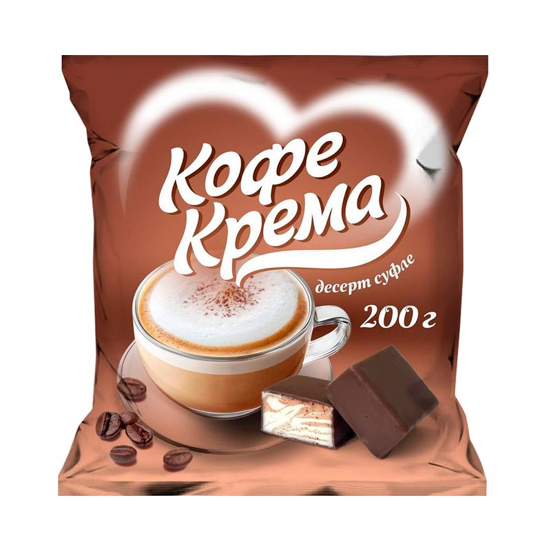 Конфеты глазированные "Кофе-Крема", 200 г