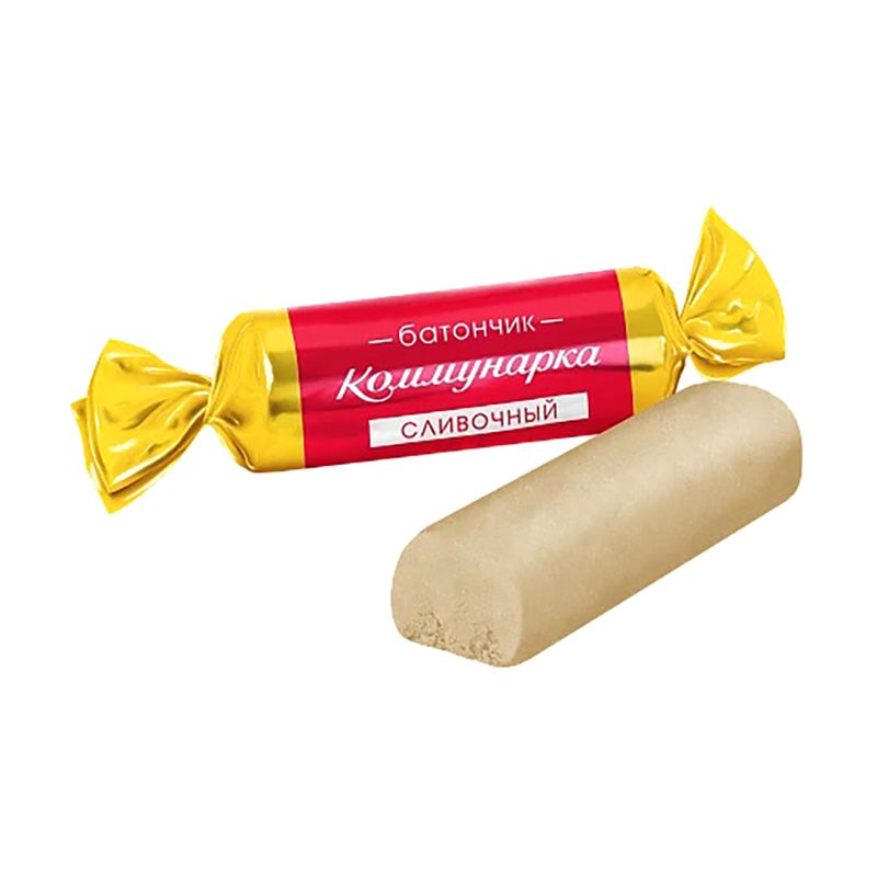 Конфеты, Коммунарка, батончик сливочный, 200 г