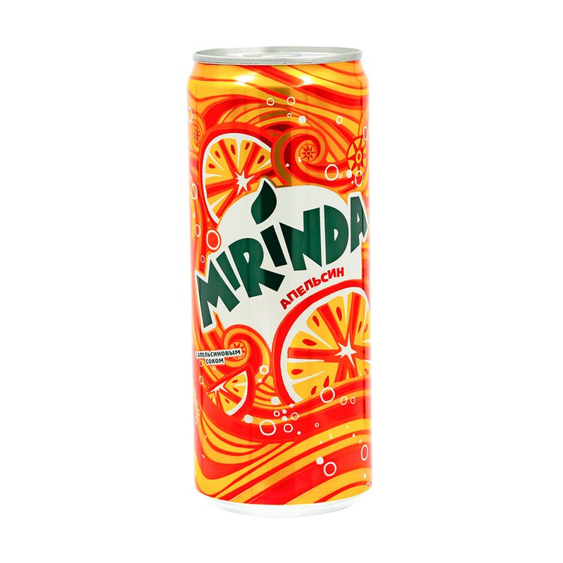 Напиток сильногазированный, Mirinda, 0,33 л