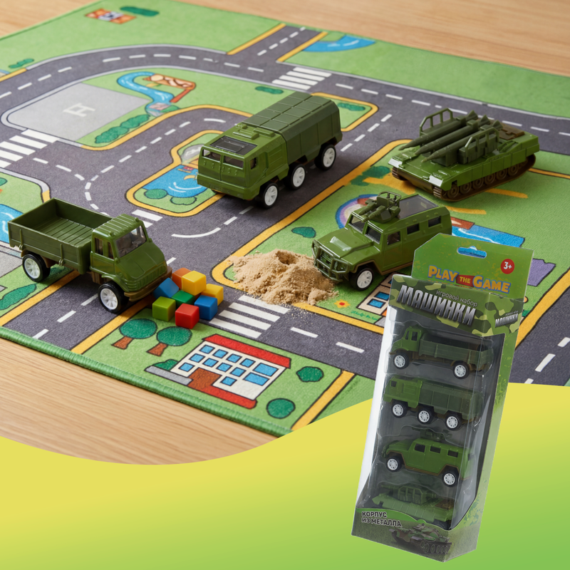 Игровой набор "Машинки", Play the Game, в ассортименте