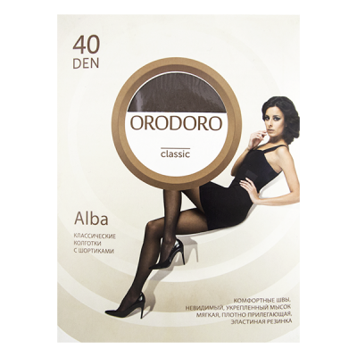 Колготки капроновые ORODORO, 40 den