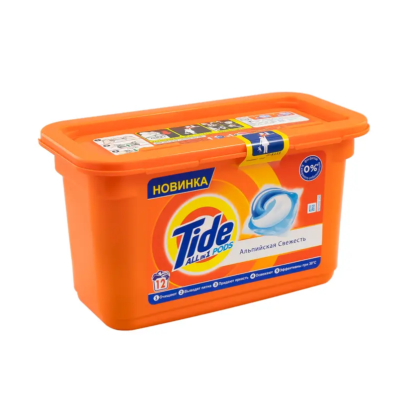 Стиральный порошок в капсулах, Tide, 12 шт., в ассортименте