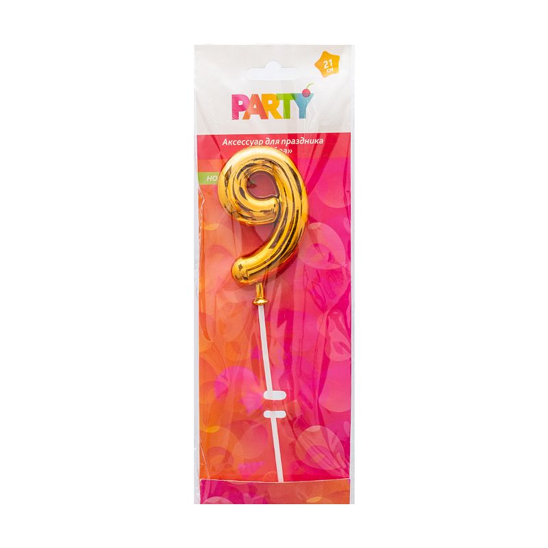 Аксессуар для праздника "Цифра", Party, в ассортименте
