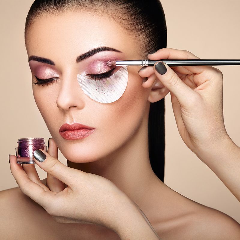 Патчи для макияжа глаз, Lovely, 10 пар, в ассортименте