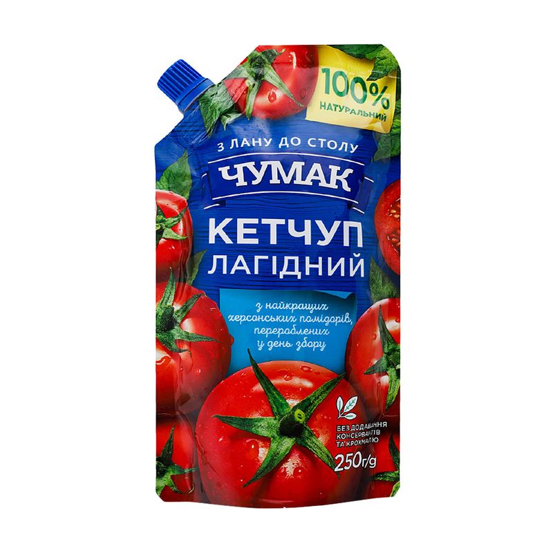 Кетчуп мягкий "Чумак", 250 г
