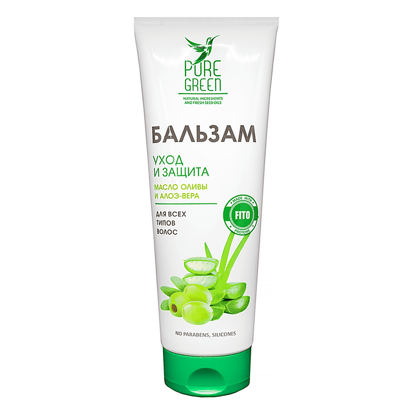 Бальзам для волос Pure Green, 250 мл