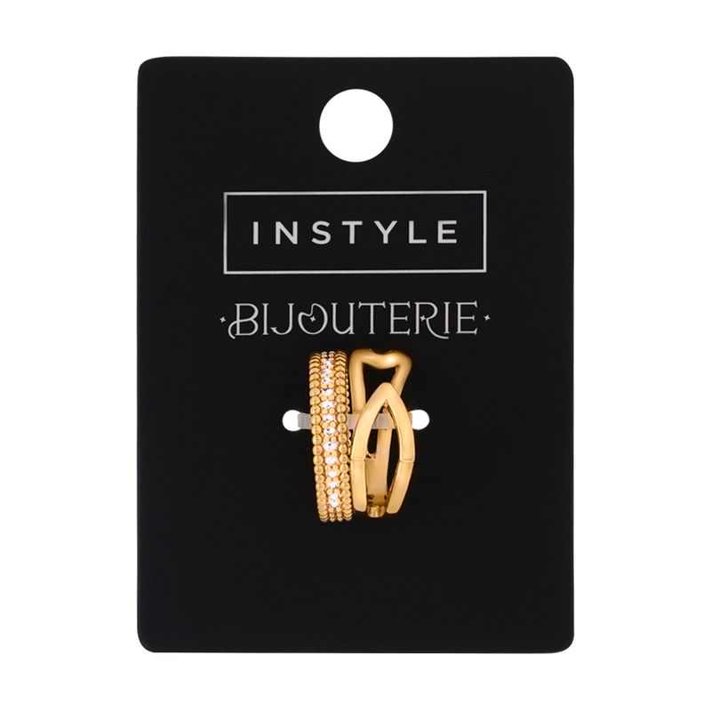 Набор колец, INSTYLE, 2 шт., 16 мм, в ассортименте