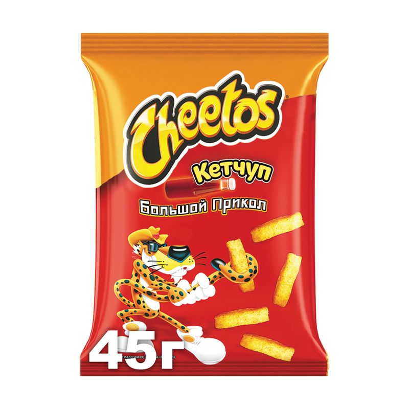 Чипсы кукурузные, Cheetos, 45 г, в ассортименте