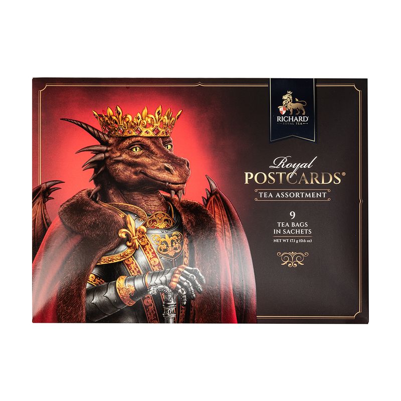 Подборка чаёв Richard, Royal Postcards