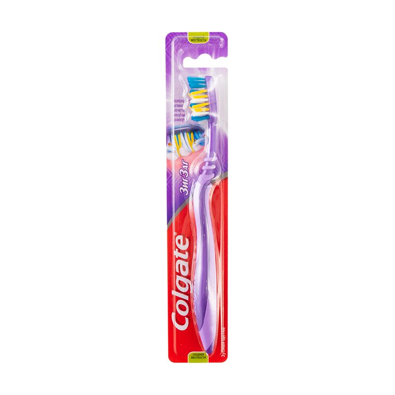 Зубная щетка "Зиг Заг", Colgate, в ассортименте