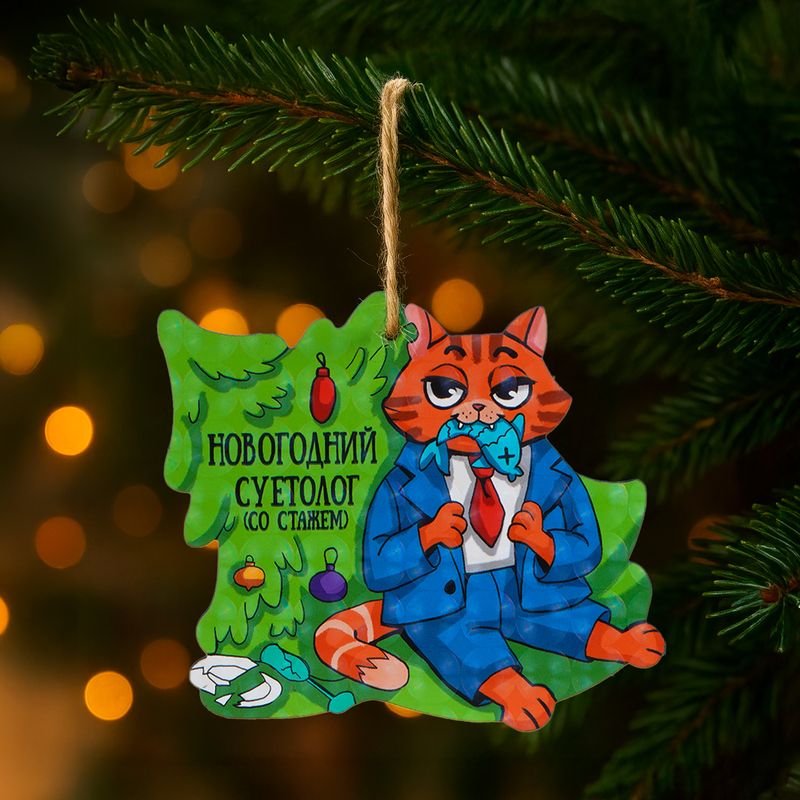 Ёлочная игрушка, Prank Bank, в ассортименте