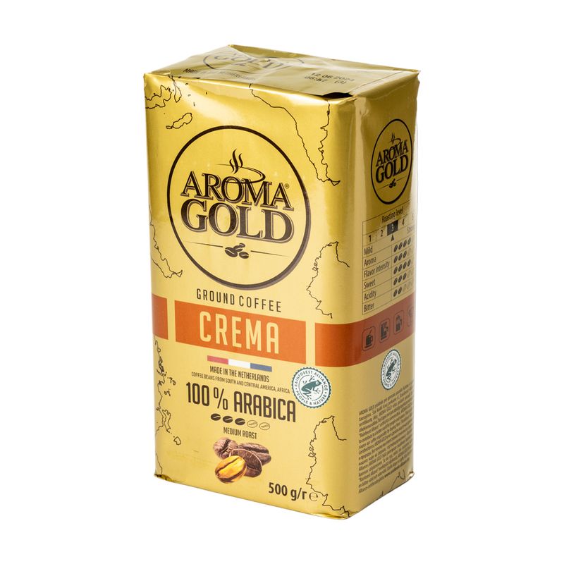 Молотый кофе, AROMA GOLD CREMA IN-CUP, 500 г