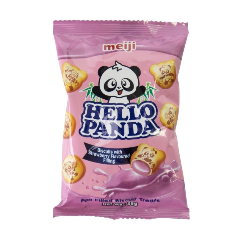 Бисквит Hello Panda Клубника Напол.,35Г