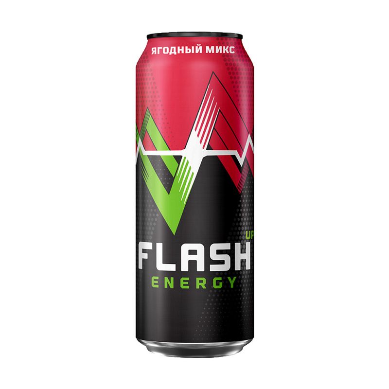 Напиток энергетический, Flash Up Energy, ягодный, 0,45 л