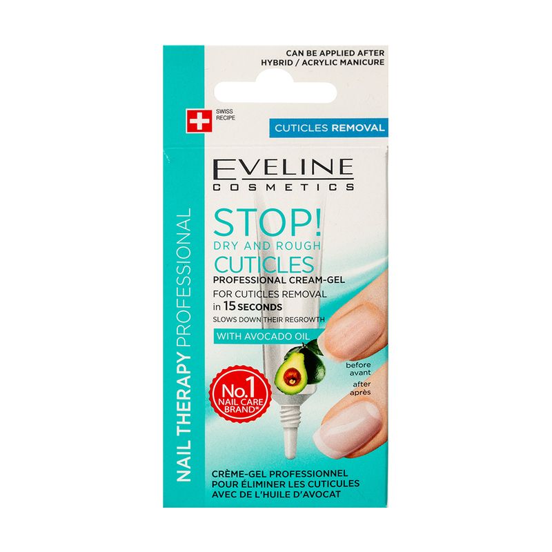 Средство для ногтей и кутикулы Eveline, 12 мл