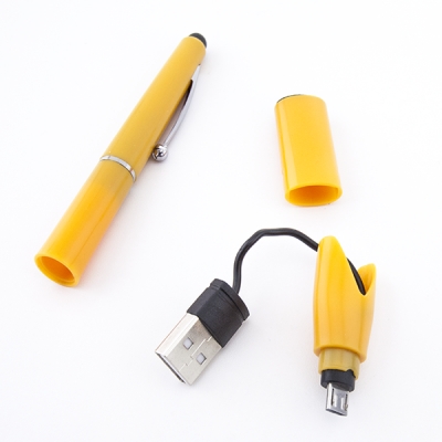 Ручка-стилус с кабелем USB