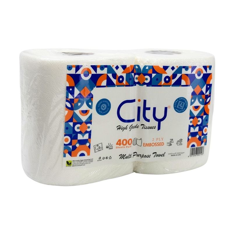 Макси ролл City 400 листов 2 ролла
