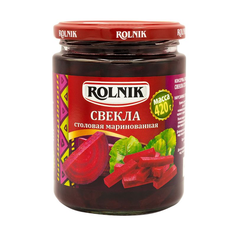 Свёкла столовая маринованная, Rolnik, 420 г