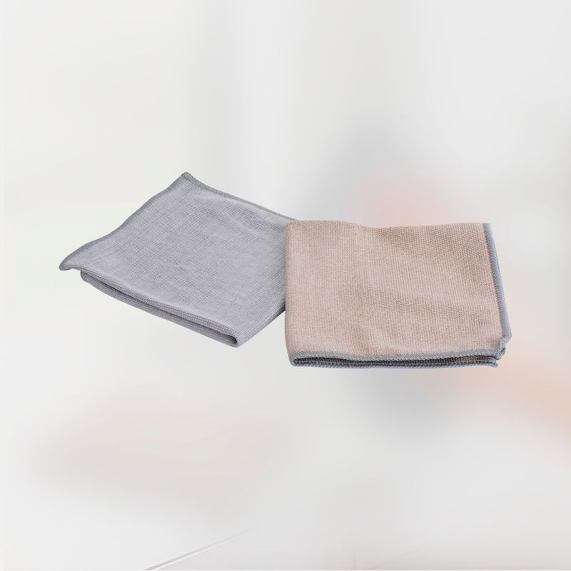 Салфетка из микрофибры, 30х30 см, 2 шт., в ассортименте