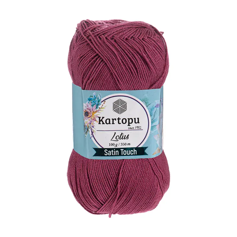 Пряжа для ручного вязания "Lotus", Kartopu, 100 г, 350 м, в ассортименте