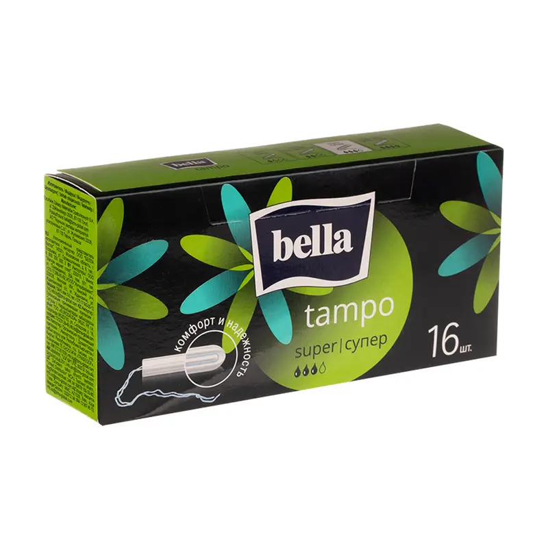 Тампоны "Tampo super", Bella, 16 шт.