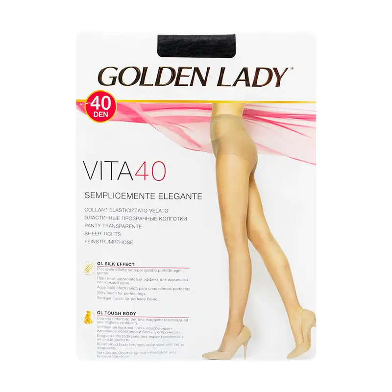Колготки женские, Golden Lady, 40 den, в ассортименте