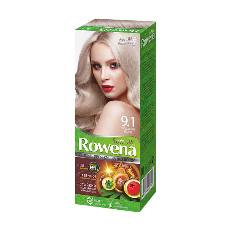 Крем-краска для волос, Rowena soft, в ассортименте