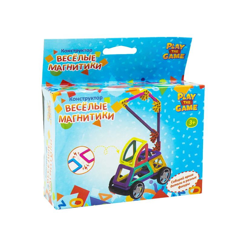 Конструктор "Весёлые магнитики", Play The Game