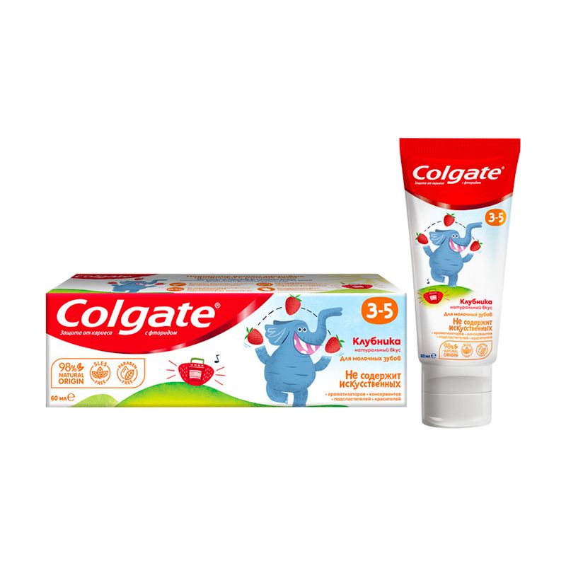 Зубная паста детская, Colgate, 60 мл, в ассортименте