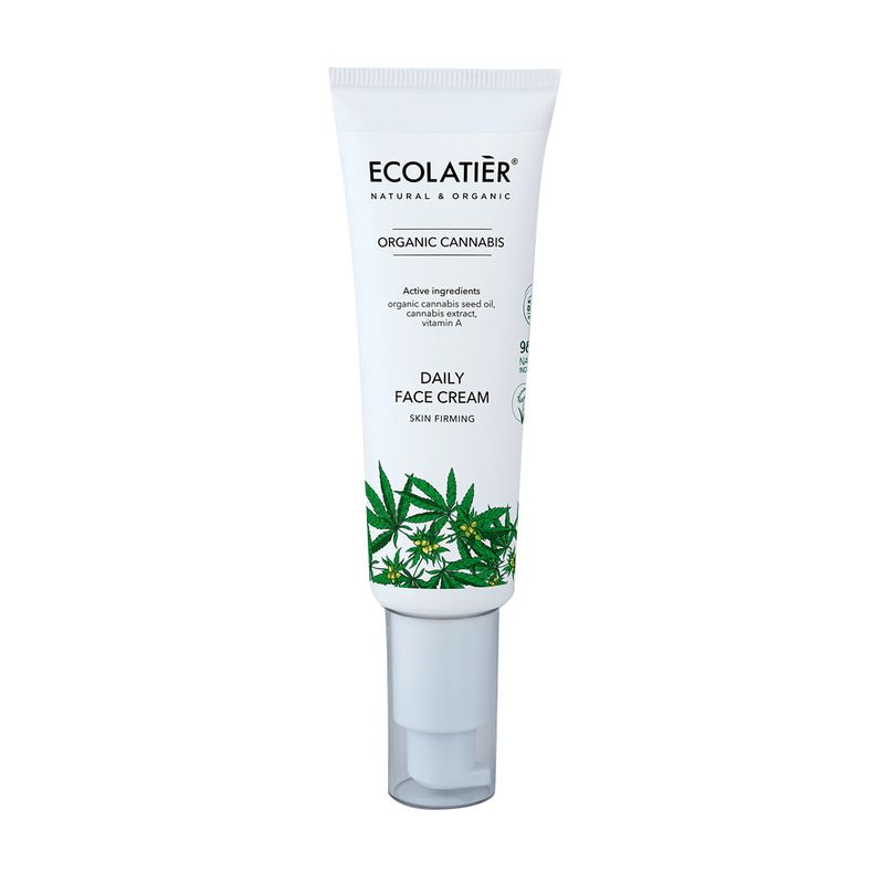 Крем для лица Ecolatier Organic Cannabis, 50 мл