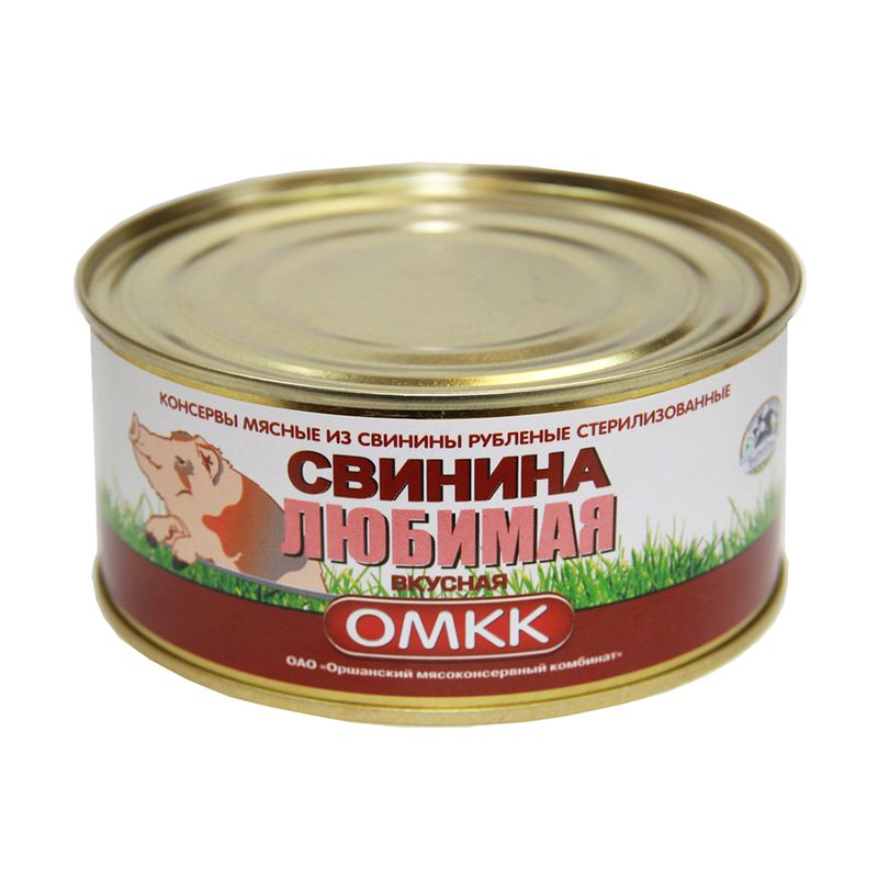 Консервы мясные "Свинина любимая", ОМКК, 325 г